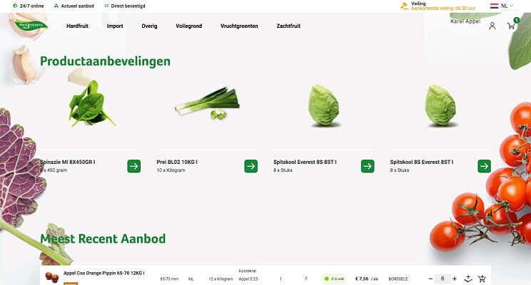 Webshop The Greenery volop in ontwikkeling