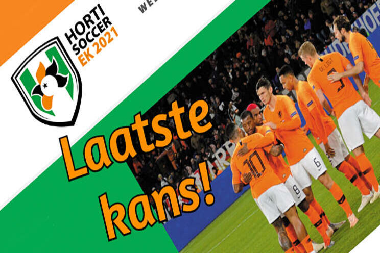 Laatste kans voor HortiSoccer!