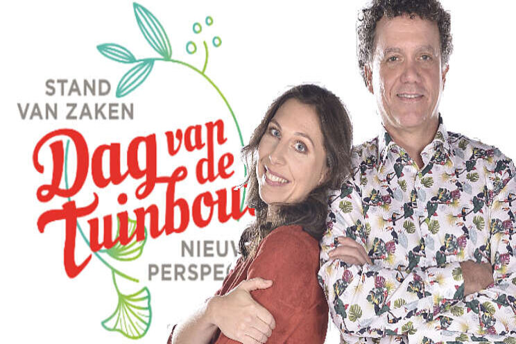 Bouke, Stijn, Jelte, Tisha en Angelique in Jungle Talks tijdens Dag van de Tuinbouw